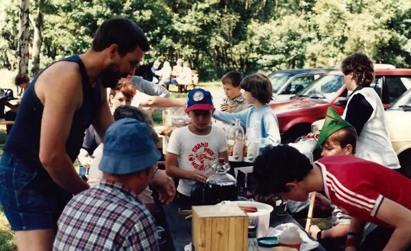 Friends at Sherwood Forest Picnic