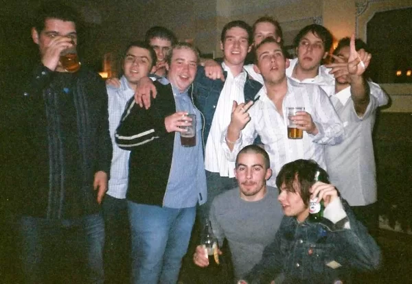 Dave and his drinking buddies