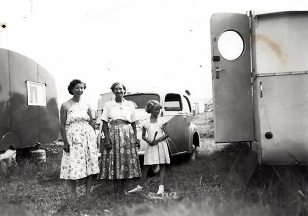 Caravan holiday with Gran and Mum