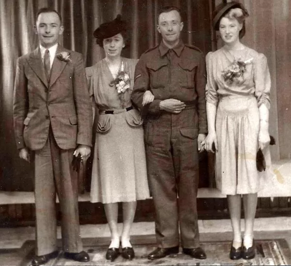 Marions Mum and Dads wedding day
