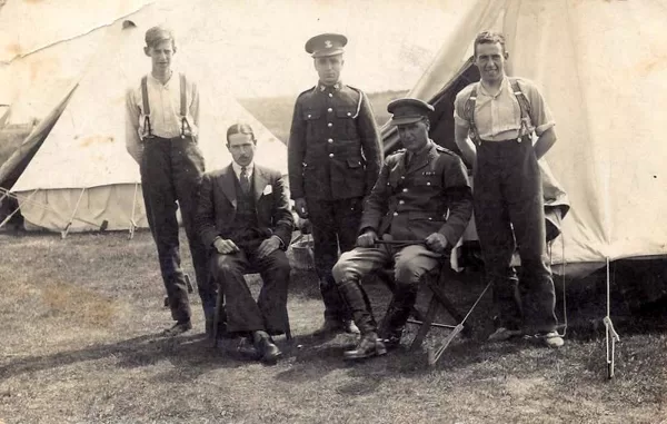 First World War...no idea who or what regiments